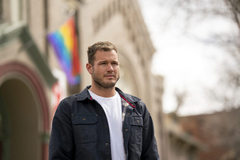 A frame of Colton Underwood in Season One of 