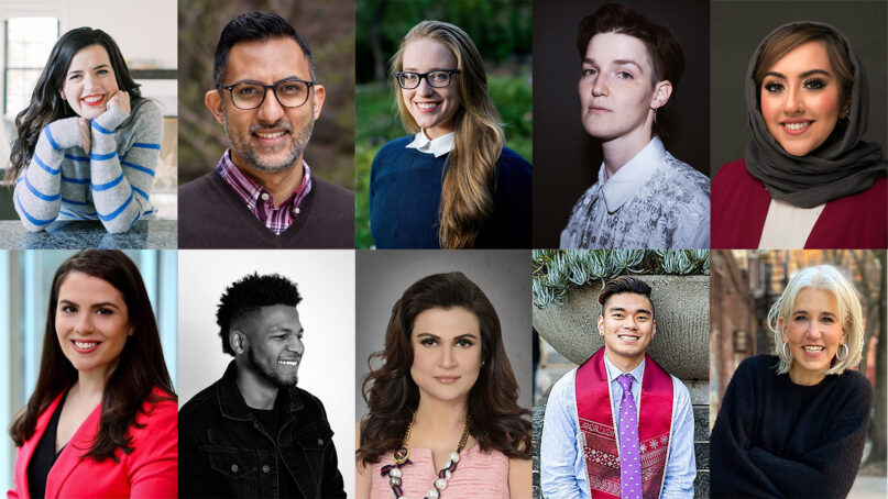 RNS selected 10 up-and-coming faith-based influencers in 2021. Courtesy photos