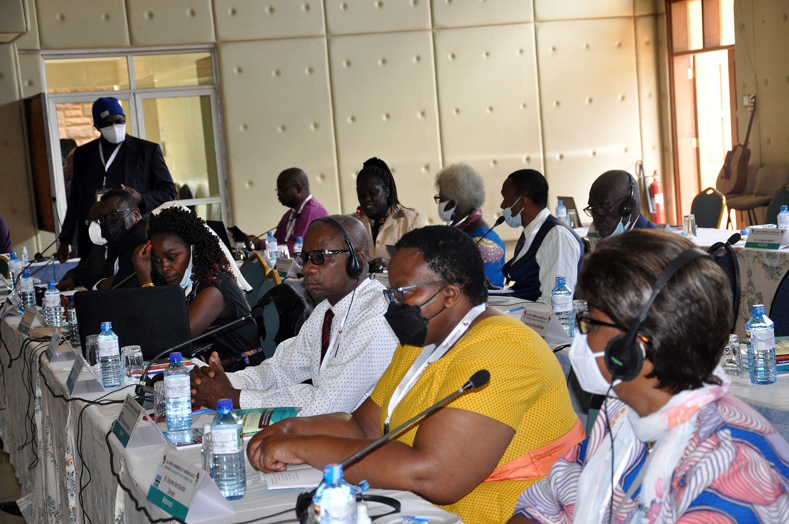 Participants at the 3rd Symposium on Misleading Theologies sit in a session on Nov. 22, 2021, in Nairobi, Kenya. RNS photo by Fredrick Nzwili