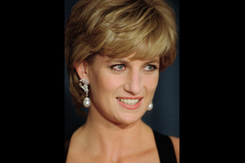 Diana, Princess of Wales, smiles at the United Cerebral Palsy’s annual dinner at the New York Hilton, Dec. 11, 1995.  (AP Photo/ Mark Lennihan, file)