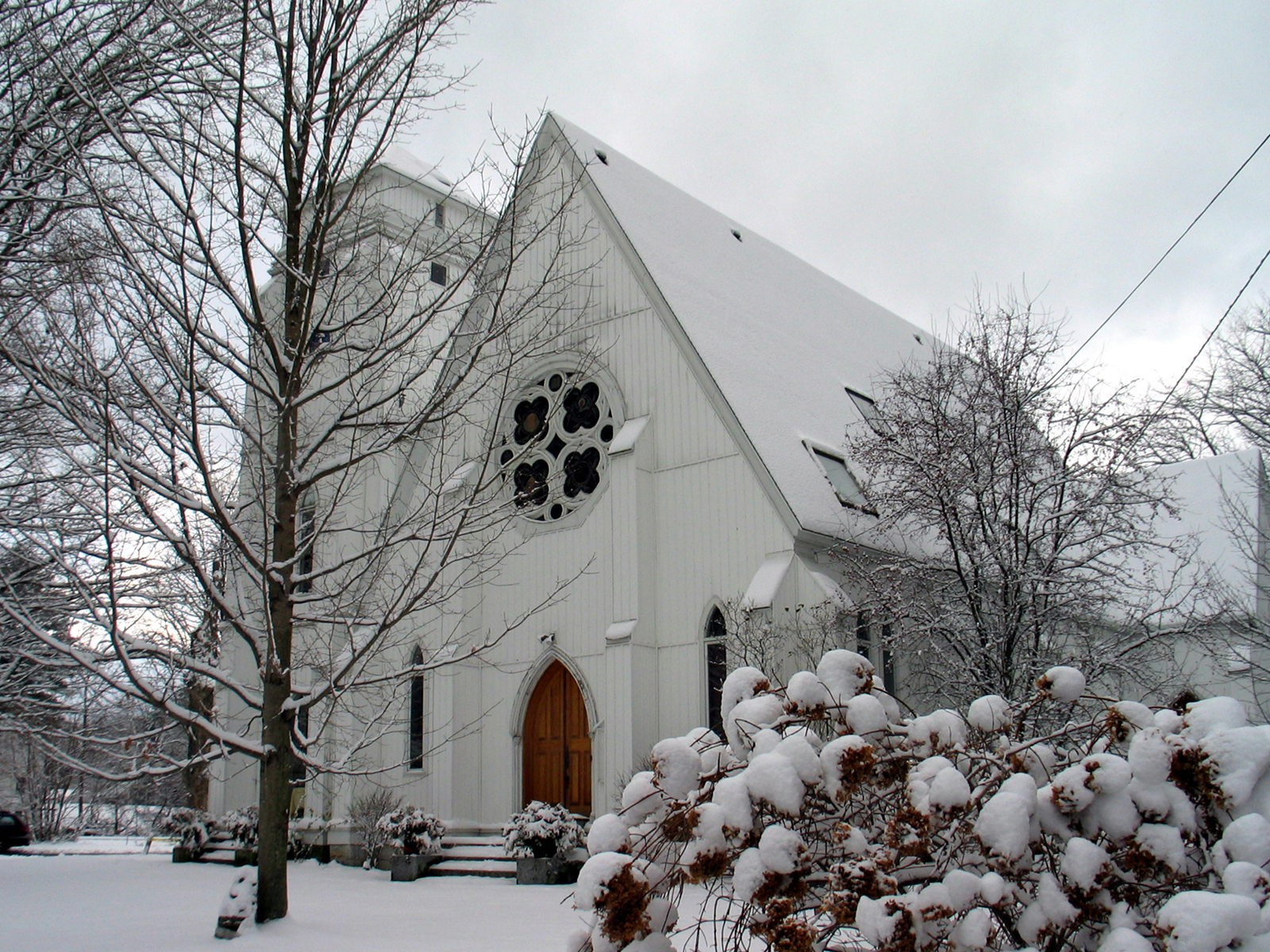 The Guthrie Center is housed in a former church in Stockbridge, Mass. The church is highlighted in Arlo Guthrie's song "Alice's Restaurant Massacree" Photo courtesy of Wikipedia/Creative Commons