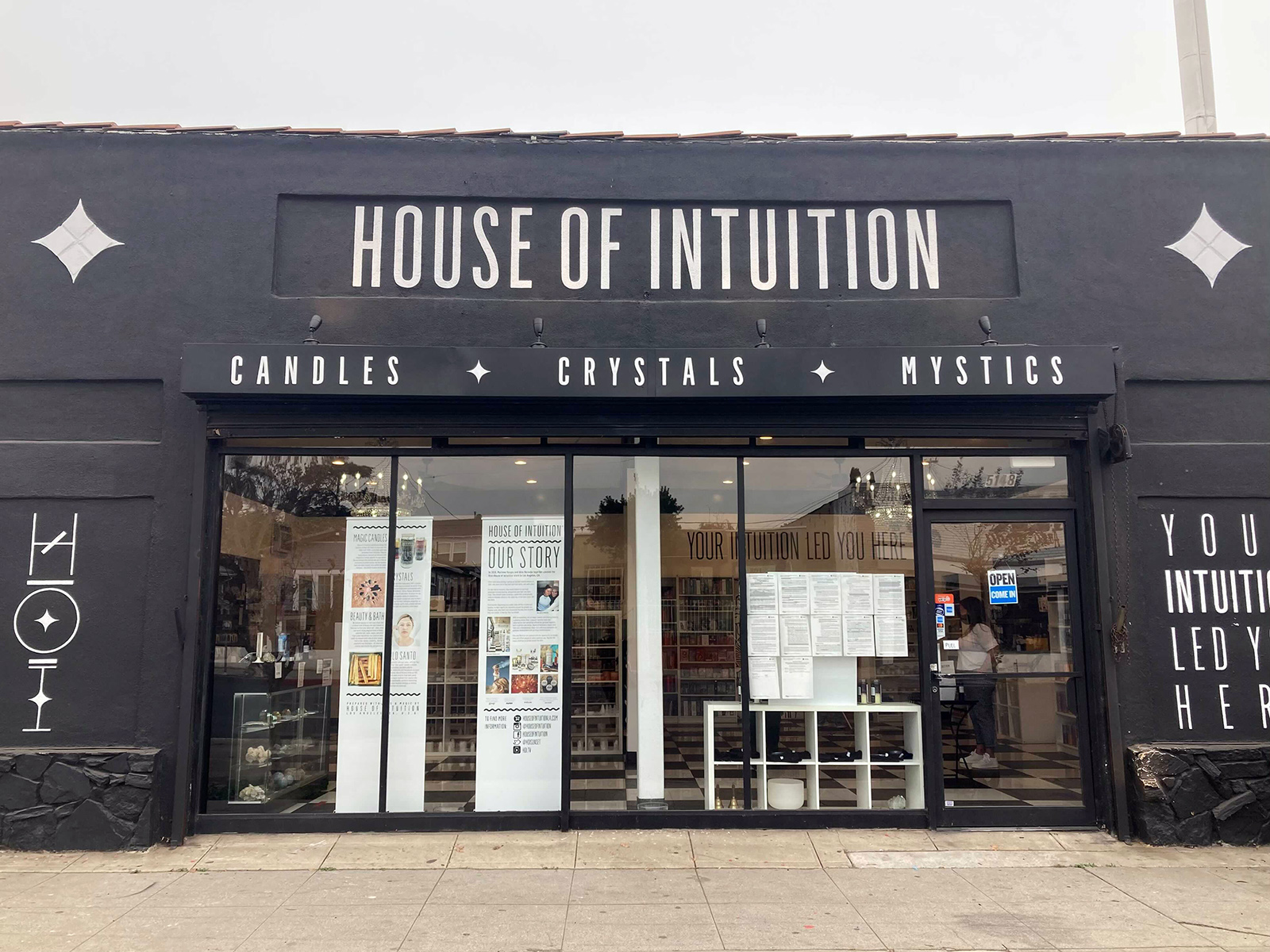 The House of Intuition is a metaphysical brand with stores in California and Florida. This store is in the Los Angeles neighborhood of Highland Park. RNS photo by Alejandra Molina