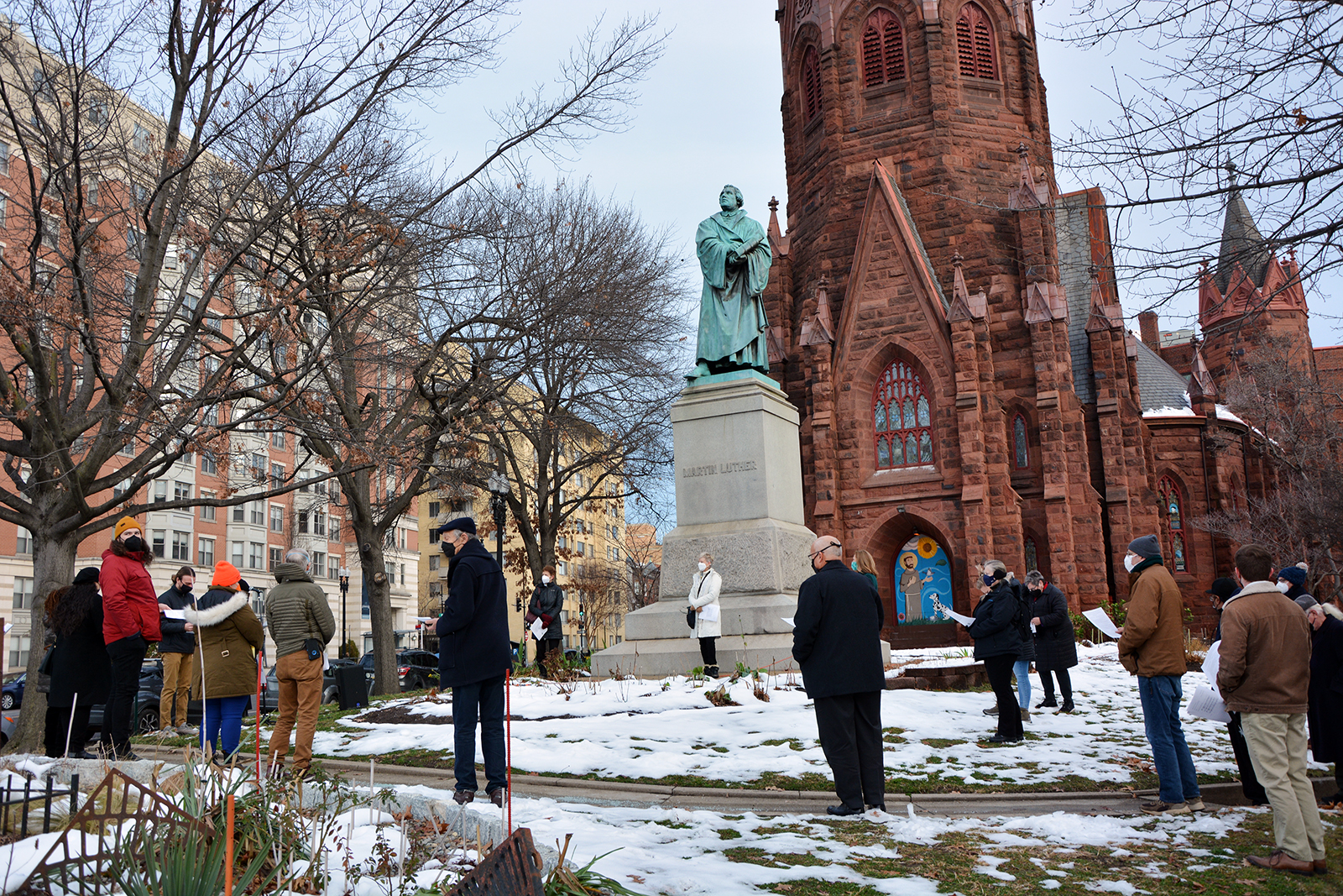Interfaith vigil in DC gathers for second year, part of citywide Jan. 6 observances