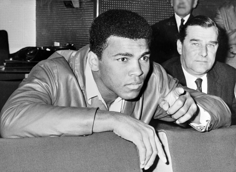 Muhammad Ali in 1966. Photo courtesy of Creative Commons