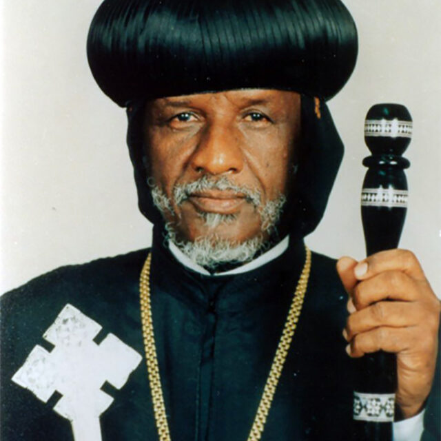 Patriarch Abune Antonios of the Eritrean Orthodox Church in an undated photo. Photo courtesy of HRCE