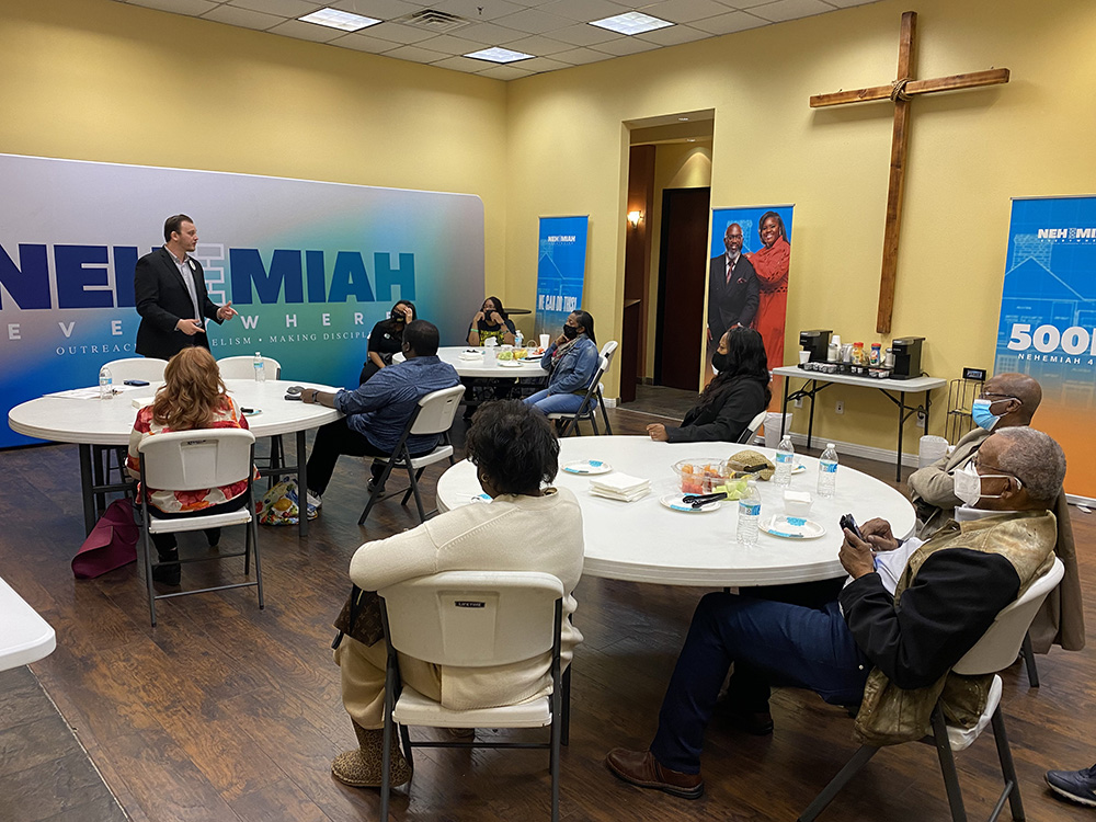 A Live Free USA Justice and Belonging Lab held at Nehemiah Ministries in Las Vegas, Nevada. Photo courtesy of Live Free USA
