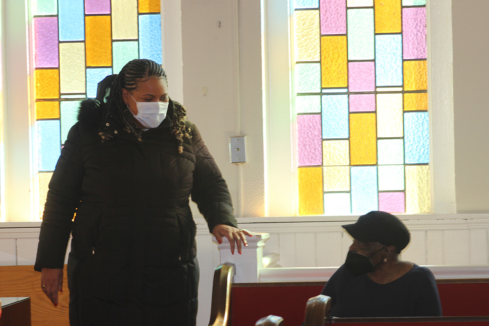 Pastor Ivy Berry, left, of Bethel AME Church in Downingtown, Pennsylvania. Courtesy photo