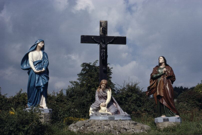 St. Brigid of Kildare's shrine in Faughart, County Louth, Ireland. ((Photo by RDImages/Epics/ Hulton Archive via Getty Images)