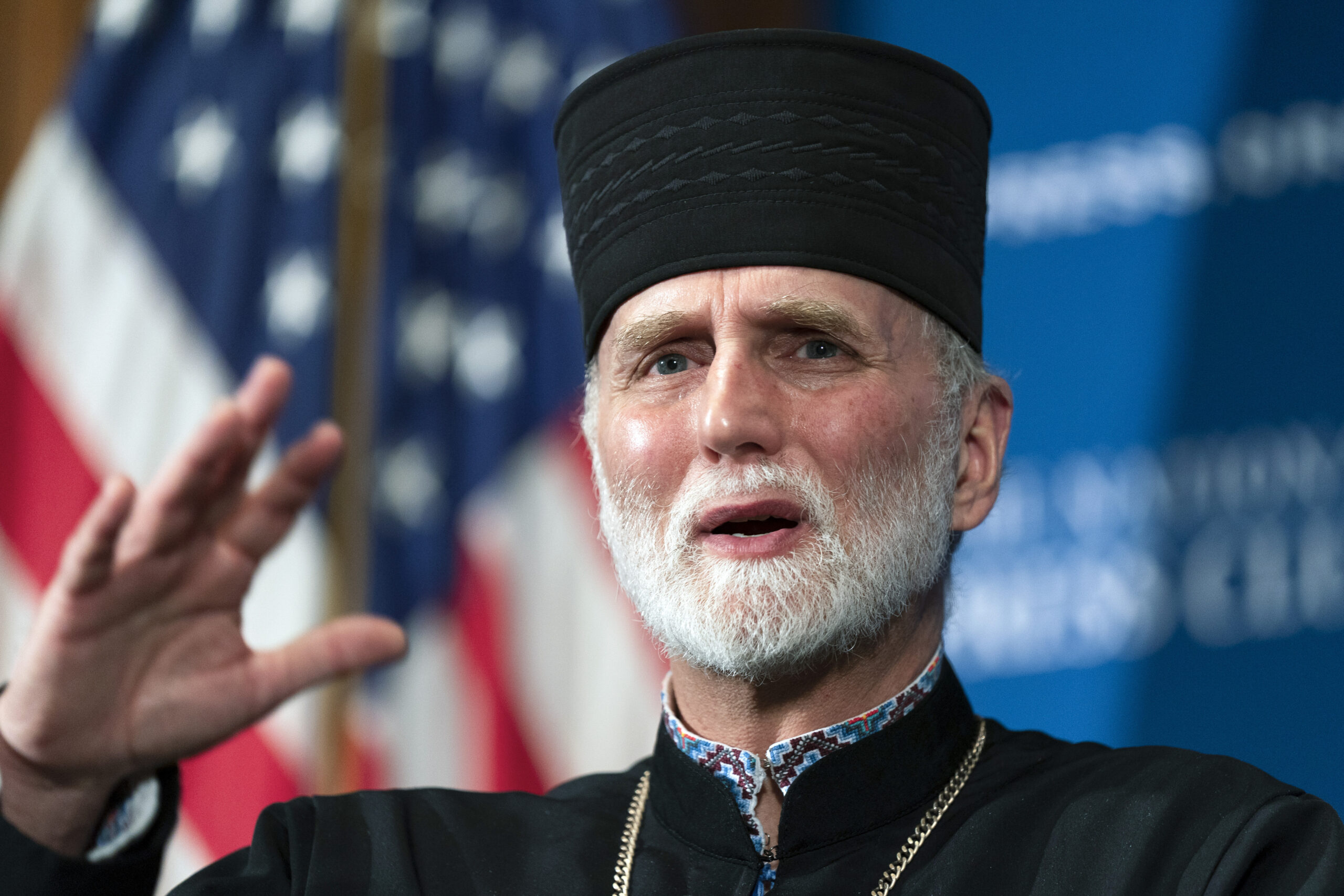 Ukrainian spiritual and diplomatic leaders urge aid, weapons