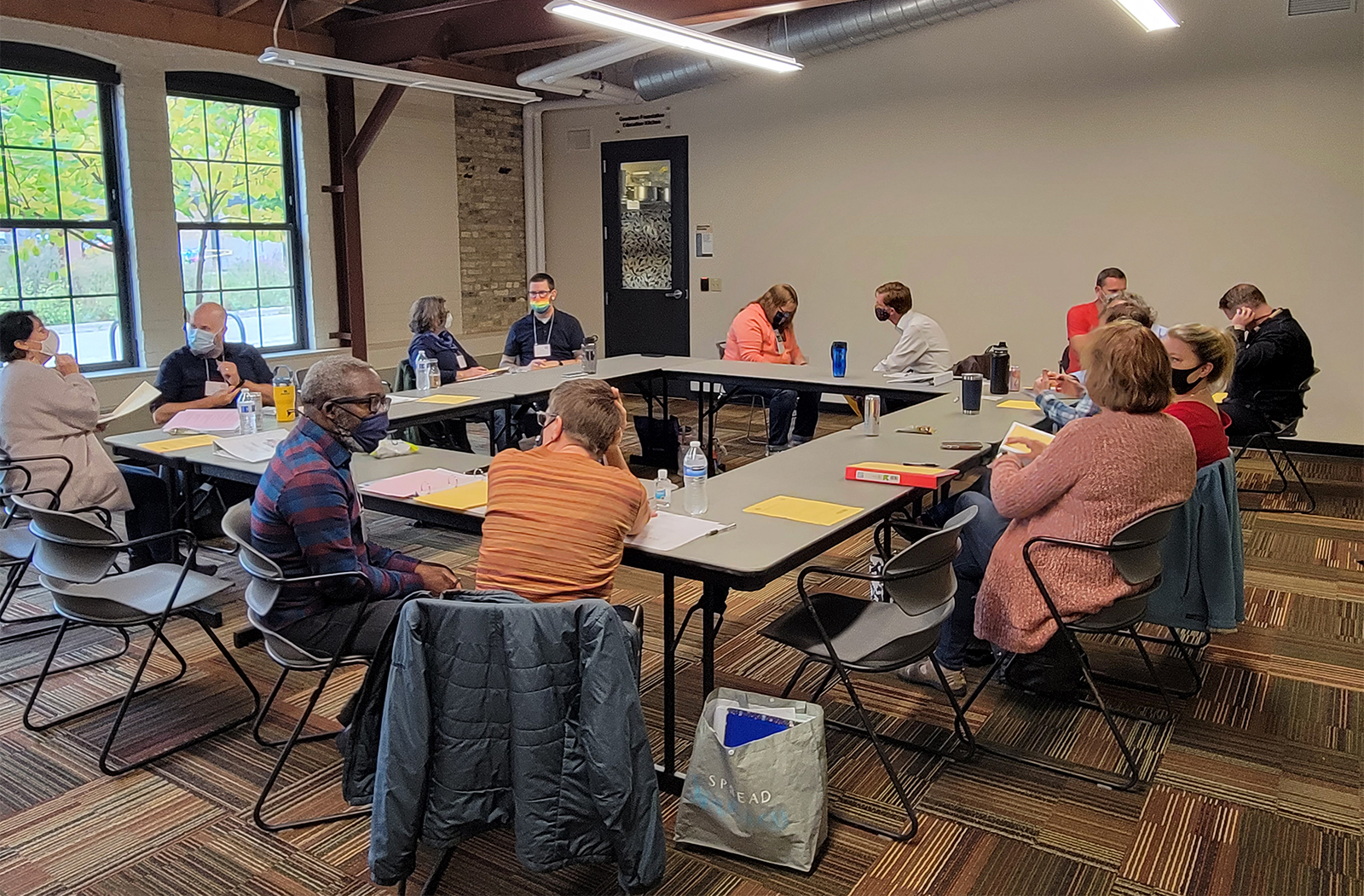 The Awaken Dane Pastors Learning Community meets in Oct. 2021. Courtesy photo
