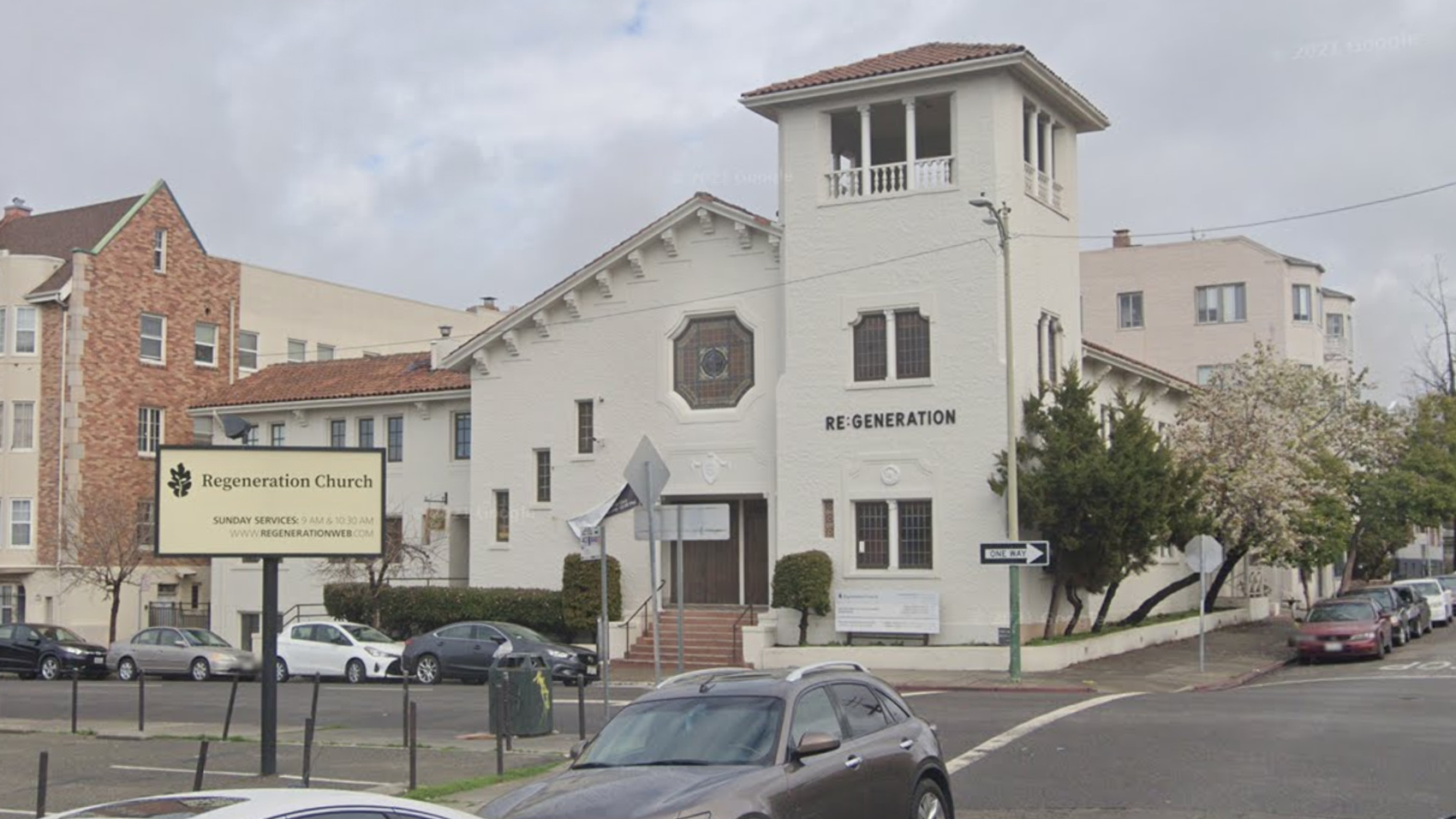Regeneration Church in Oakland. Image courtesy of Google Maps