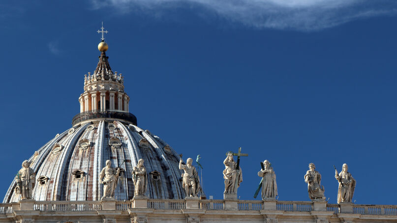 The dome of St. Peter’s Basilica in Vatican City. Photo by Steen Jepsen/Pixabay/Creative Commons