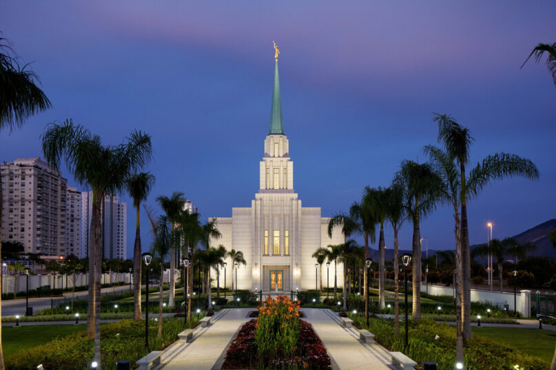 The Rio de Janeiro  Temple of The Church of Jesus Christ of Latter-day Saints is now complete and is scheduled to be officially dedicated in May. It will become the church’s 171st temple in operation. Image copyright 2022 by Intellectual Reserve Inc. All rights reserved.