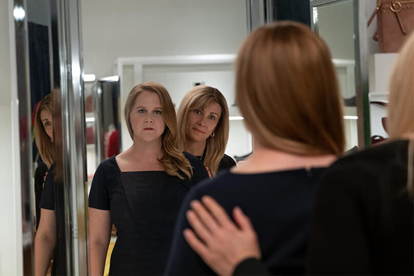 Amy Schumer stars as Beth, left, and Laura Benanti plays her mother, Jane, in 