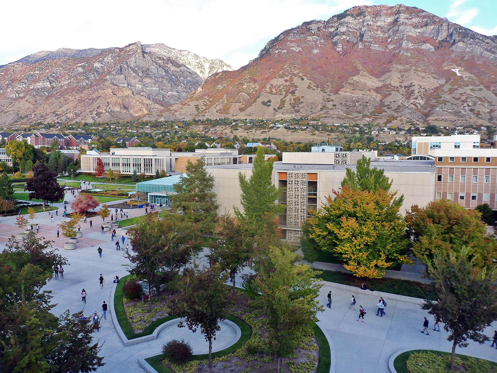 The Brigham Young University campus in Provo, Utah. Photo by Pastelitodepapa/Wikipedia/Creative Commons
