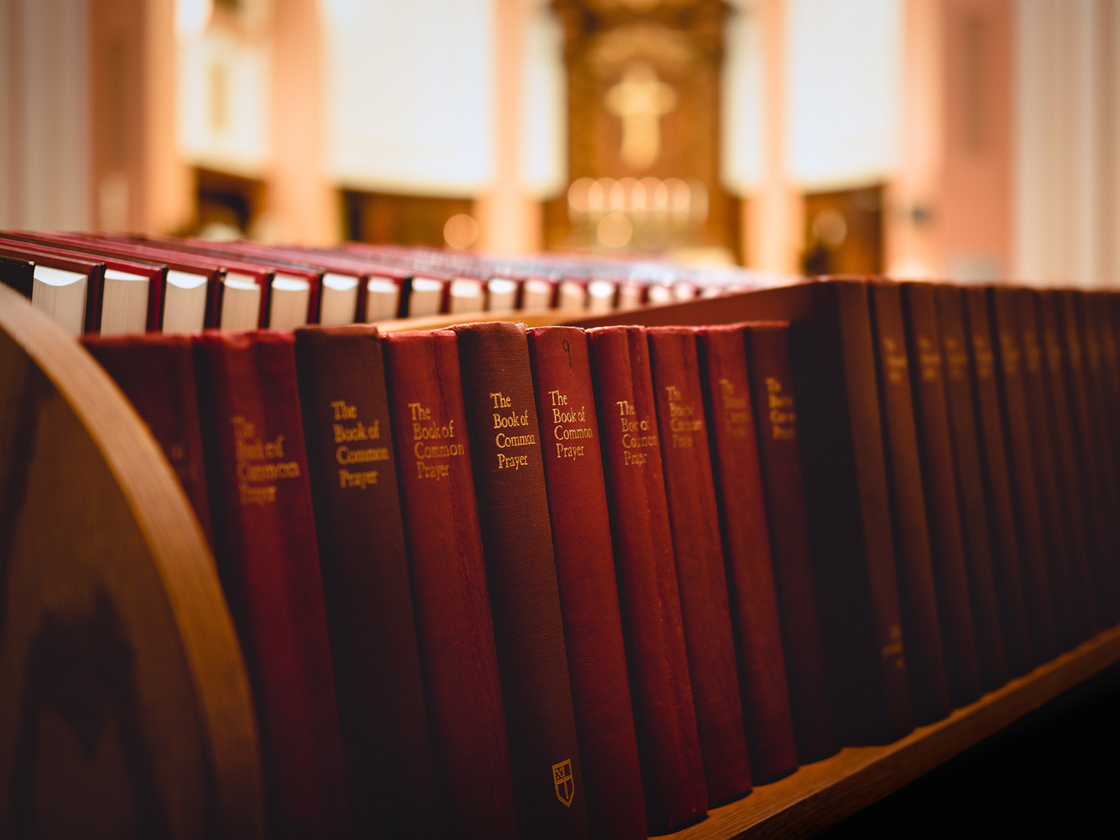 Volumes of the Episcopal Church's Book of Common Prayer. Photo by Kentaro Toma/Unsplash/Creative Commons
