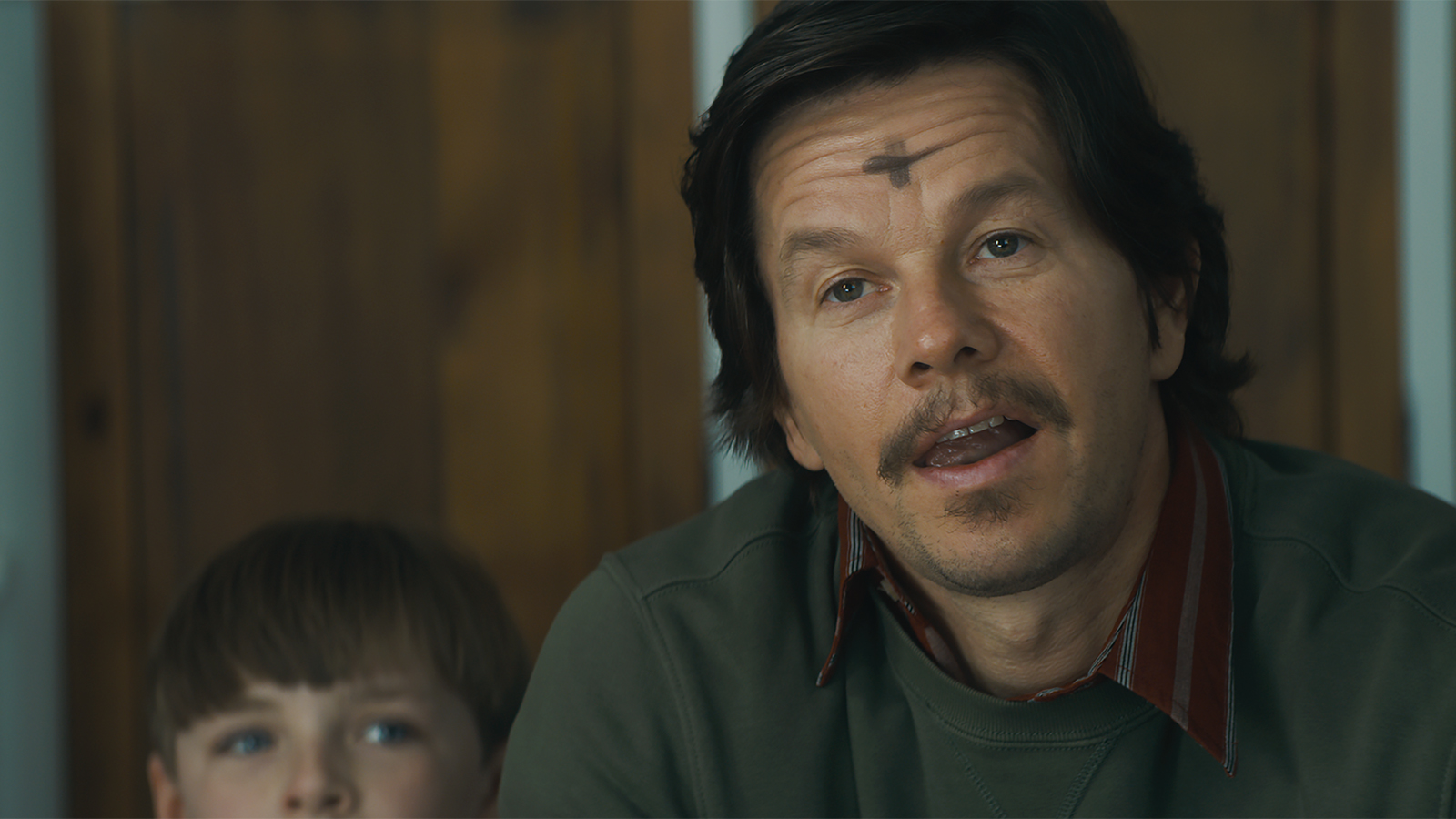 Stuart Long (Mark Wahlberg) in Columbia Pictures' "Father Stu." Photo courtesy of Sony Pictures