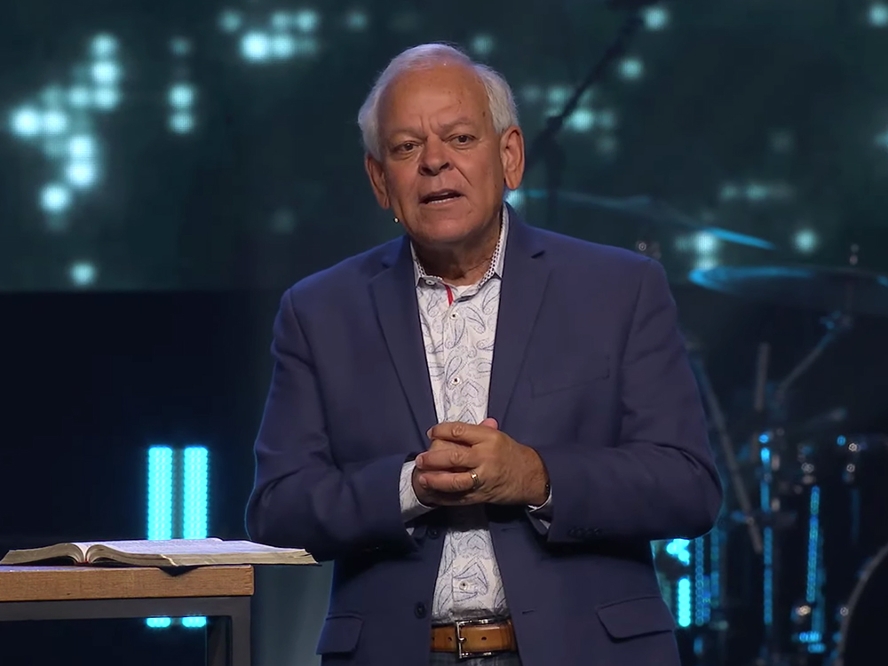 Pastor Johnny Hunt speaks in 2020. Video screen grab