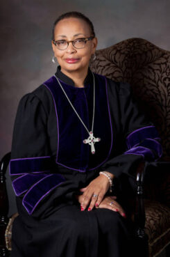 Bishop Mildred Hines of the AME Zion Church. Photo courtesy AME Zion Church