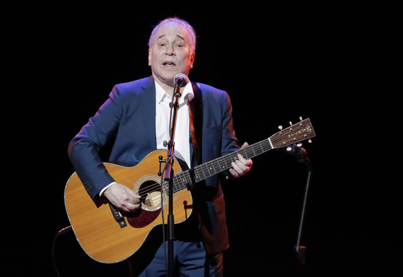 In a Sept. 22, 2016, file photo, musician Paul Simon performs during the Global Citizen Festival, in New York. (AP Photo/Julie Jacobson, File)