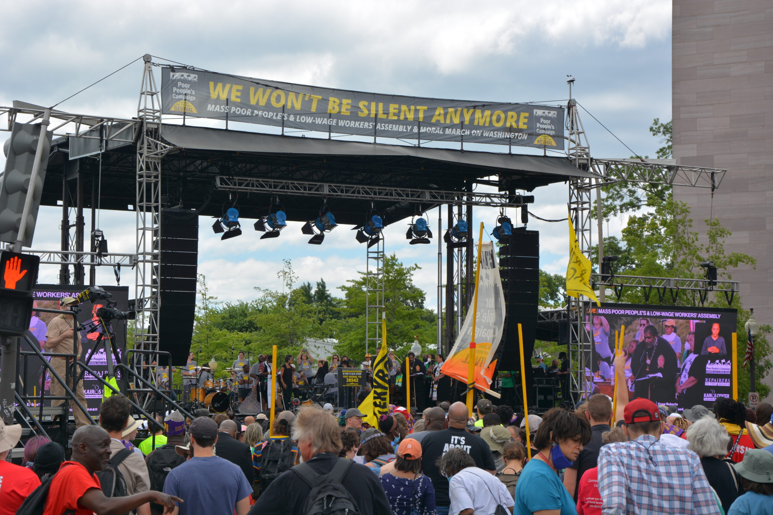 Poor People’s Campaign holds major DC rally to combat poverty