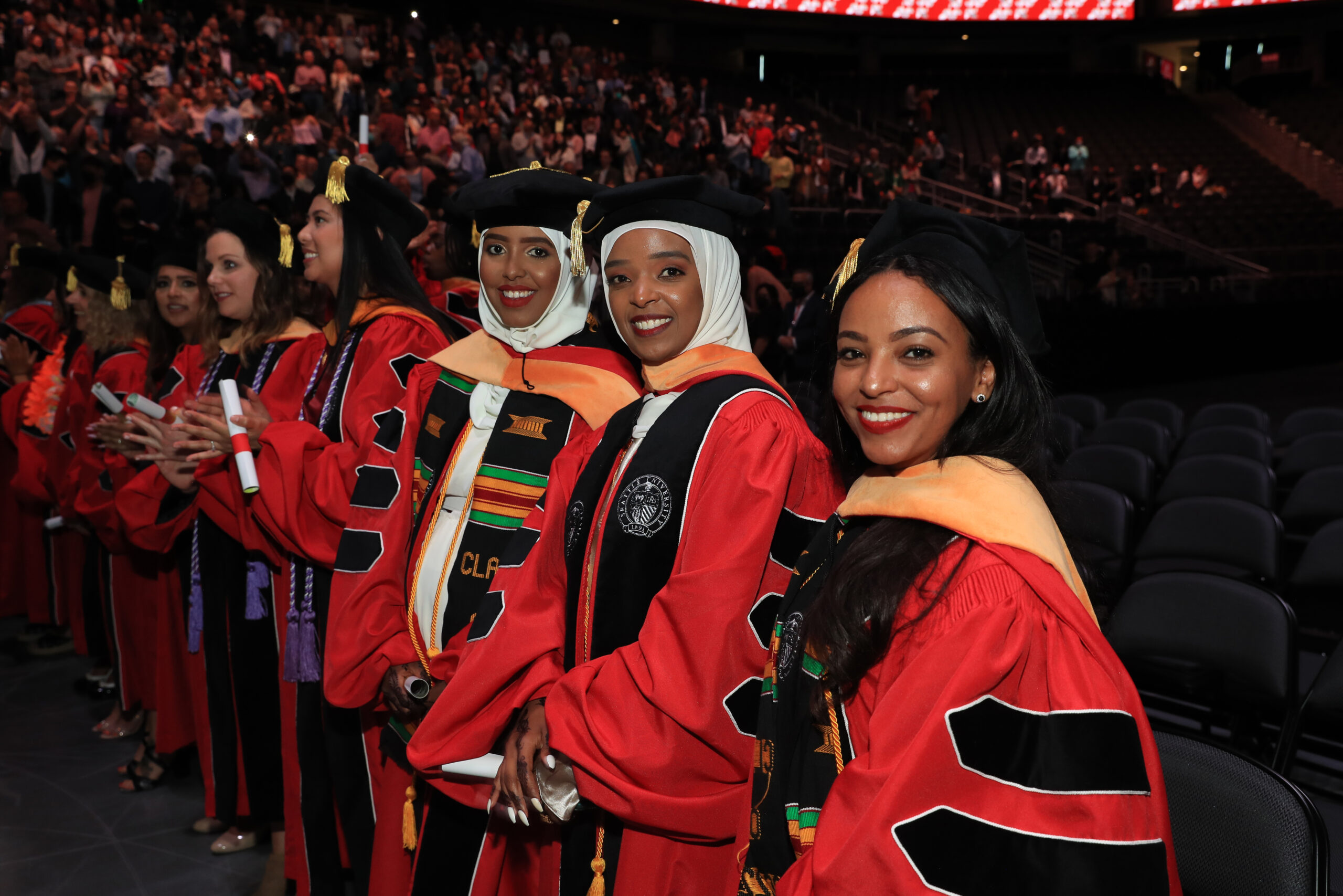 June 12th, 2022 - The 2022 Seattle University graduation at Climate Pledge Arena in Seattle, Wash.Photo by: Yosef Kalinko