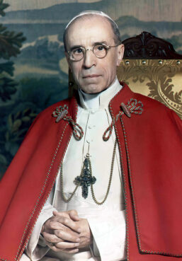 Pope Pius XII, circa 1951. Photo by Michael Pitcairn/Wikipedia/Creative Commons