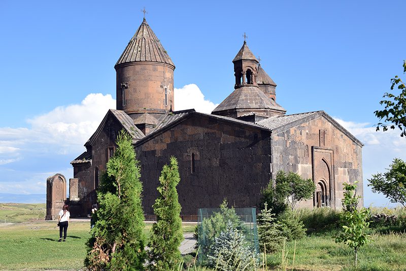 The Saghmosavank Monastery in the Aragatsotn Province of Armenia. Photo by Priyadarshini Sen
