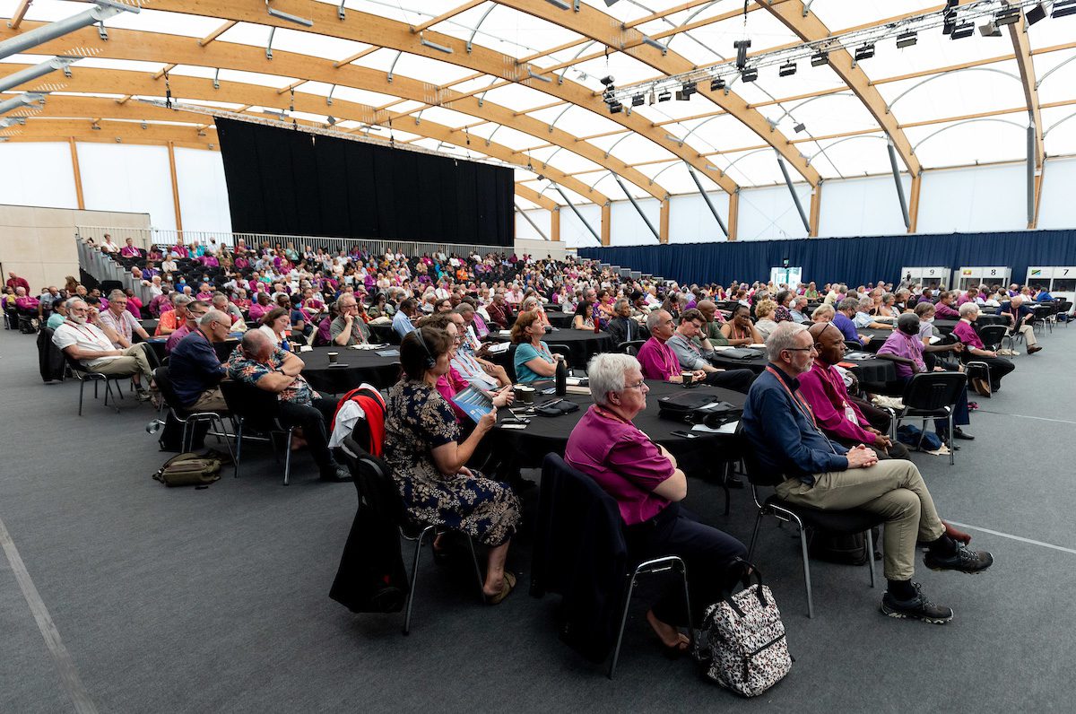 The Plenary Session on Safe Church held in Venue 1, Sunday, July 31, 2022, at the University of Kent during the 2022 Lambeth Conference. Photo by Neil Turner for The Lambeth Conference