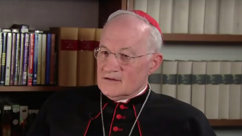 Cardinal Marc Ouellet. Video screen grab