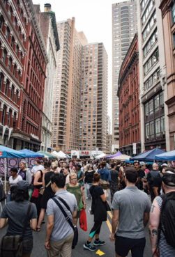 Crowds attend WitchsFest USA 2016 in New York's Astor Place. Photo courtesy of WitchsFest USA