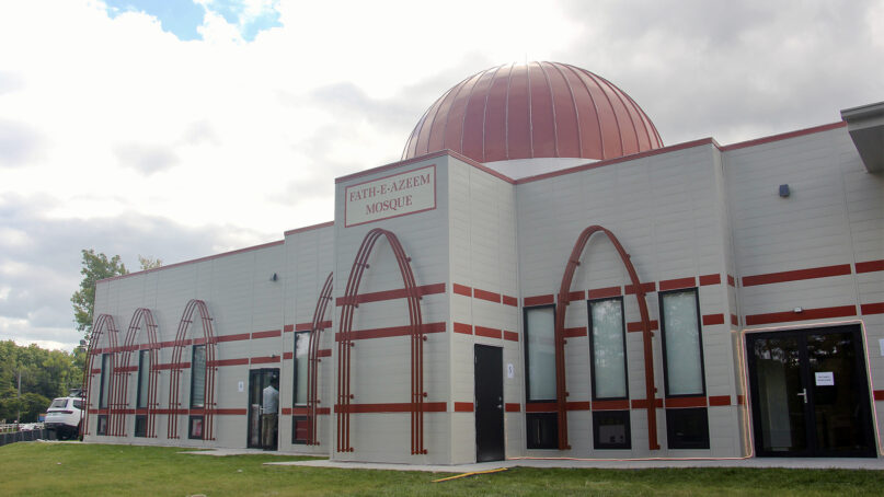 The new Fath-e-Azeem Mosque in Zion, Illinois, on Sept. 26, 2022. RNS photo by Emily McFarlan Miller