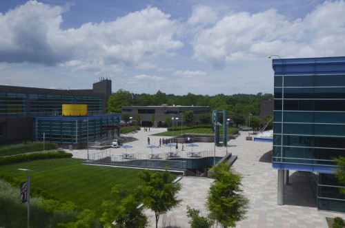The campus of SUNY Purchase, Purchase, NY