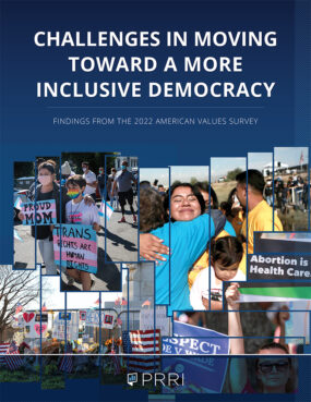 Cover of the 2022 American Values Survey by Public Religion Research Institute. Courtesy of PRRI