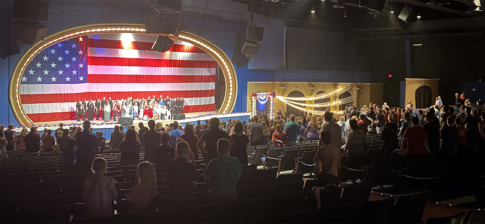 People attend a show at the Freedom Encounter in Branson, Mo. Photo courtesy of Freedom Encounter
