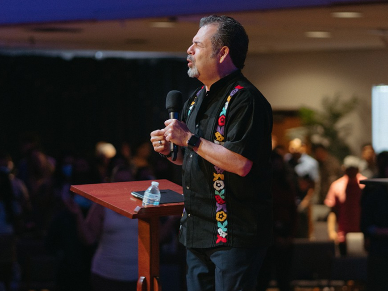 Pastor Carlos Rincon on April 29, 2022. Courtesy photo