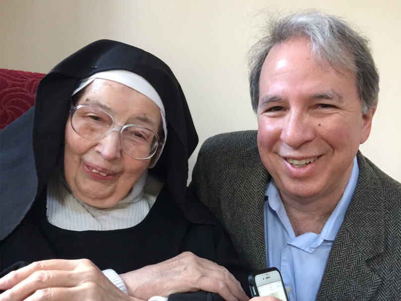 Sister Wendy Beckett and Robert Ellsberg. Courtesy photo