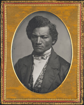 Frederick Douglass, circa 1847-52. Photo by Samuel J. Miller, courtesy of the Art Institute of Chicago
