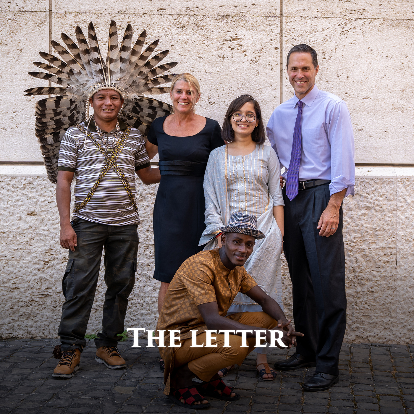 Some of the people featured in "The Letter." Courtesy photo