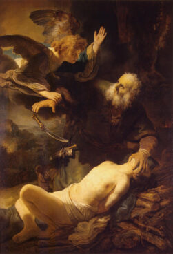 "The Sacrifice of Isaac" by Rembrandt, 1635. Image courtesy of Wikipedia/Creative Commons