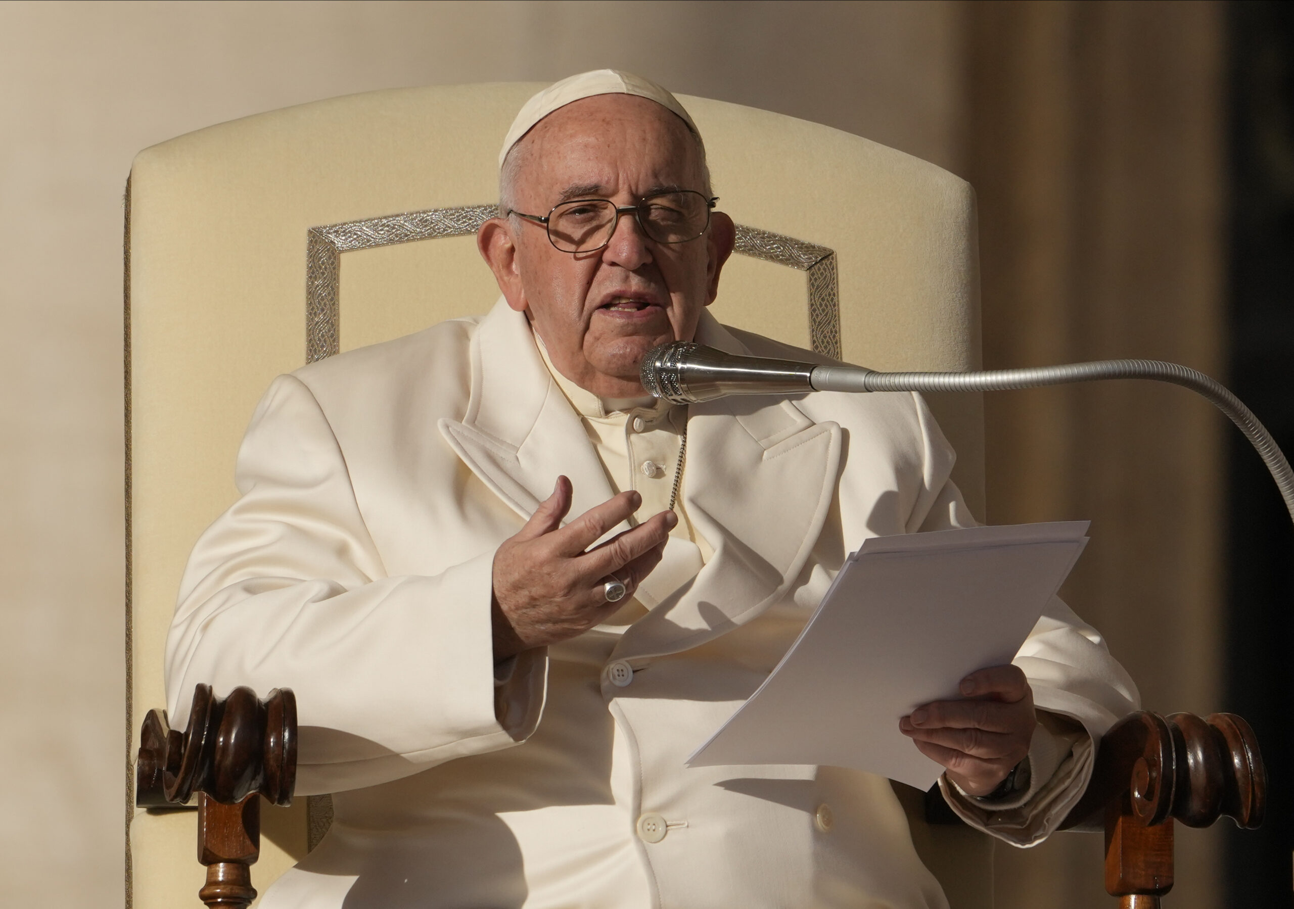 Pope links plight of Ukrainians today to Stalin’s ‘genocide’