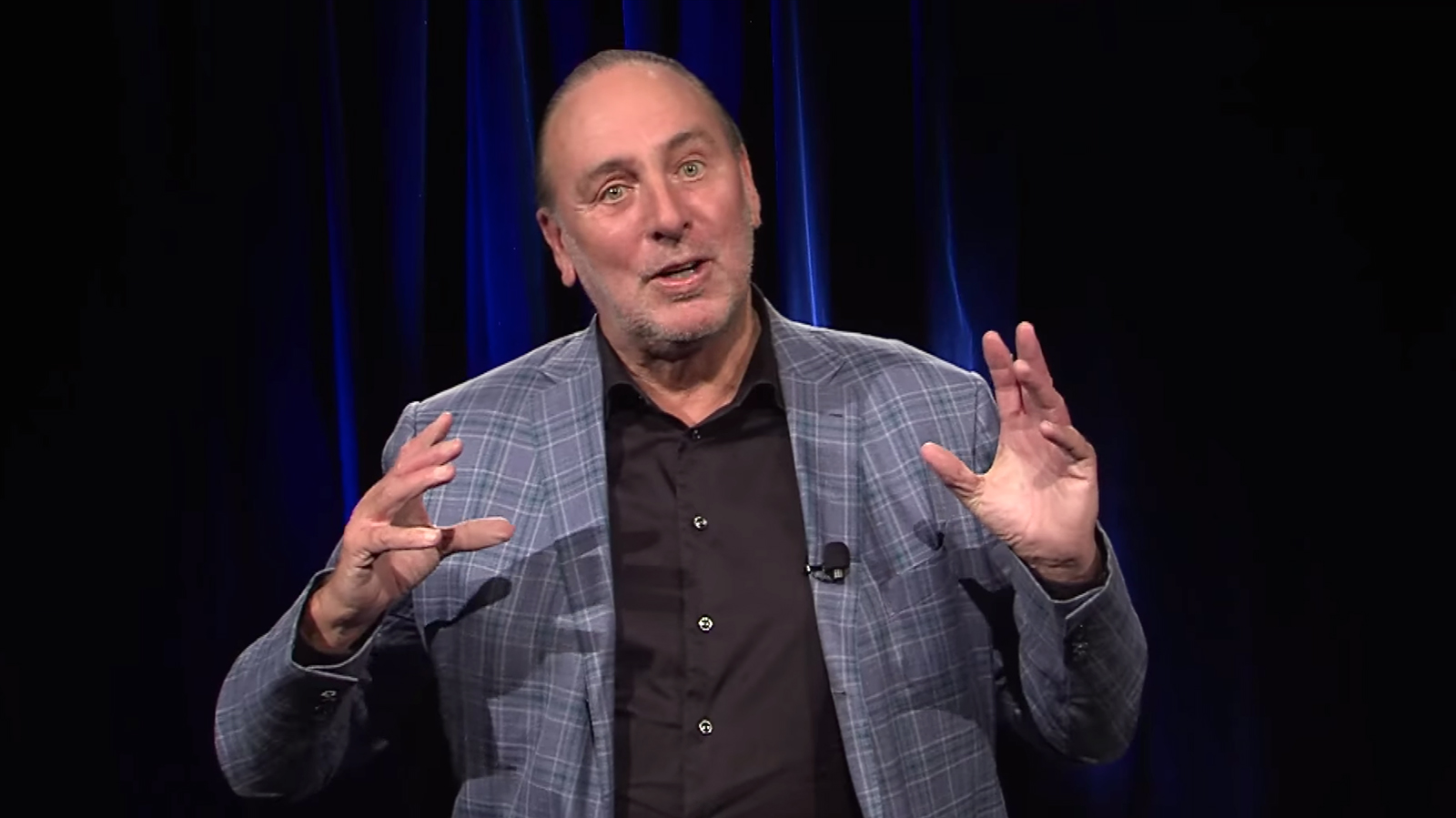 Brian Houston addresses his resignation from Hillsong Church in a video released Thurdsay, Nov. 3, 2022. Video screen grab