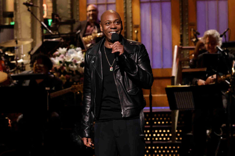 Host Dave Chappelle during the 