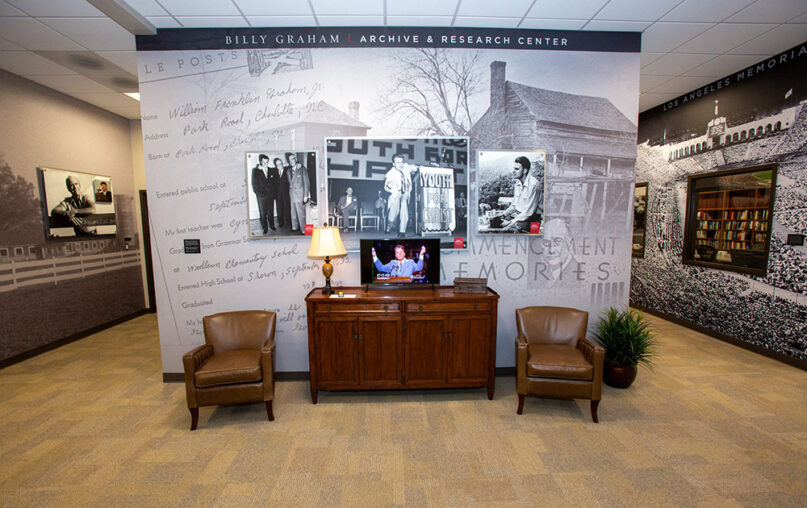 The Billy Graham Archive and Research Center opens Nov. 8, 2022, in Charlotte, North Carolina. Photo courtesy of the Billy Graham Evangelistic Association