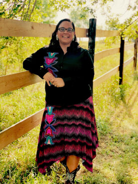 Misty Flowers, executive director of the Nebraska Indian Child Welfare Coalition, Inc. Photo courtesy of Flowers