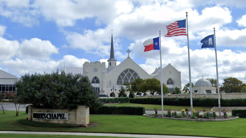 White’s Chapel United Methodist Church in Southlake, Texas. Image via Google Maps