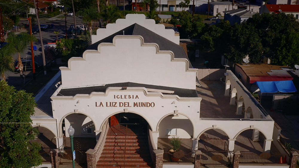 A La Luz Del Mundo church location in "Unveiled: Surviving La Luz Del Mundo." Photo courtesy of HBO