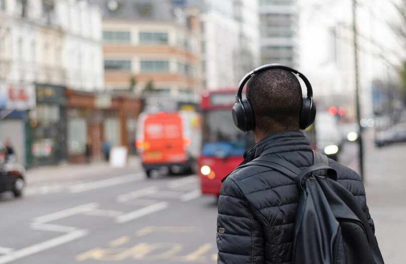 Bible podcasts are an increasingly popular way that people are connecting to their faith, even while on the go. Photo by StockSnap via Pixabay/Creative Commons
