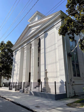 First Bryan Baptist Church in Savannah, Georgia, considered to be one of the oldest African American Baptist churches in the United States. Photo courtesy of First Bryan Baptist Church