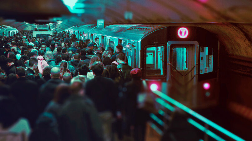 A busy subway platform at Grand Central Terminal in New York City. Photo by Victor Rodriguez/Unsplash/Creative Commons